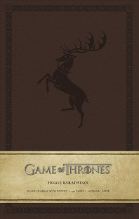  Game of Thrones: House Baratheon Hardcover Ruled Journal (Large)