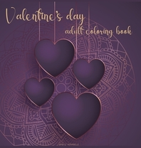  Valentine's day adult coloring book