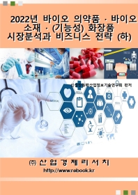  2022년 바이오 의약품ㆍ바이오 소재ㆍ(기능성) 화장품 시장분석과 비즈니스 전략(하)