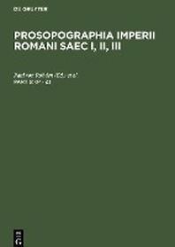  Prosopographia Imperii Romani Series
