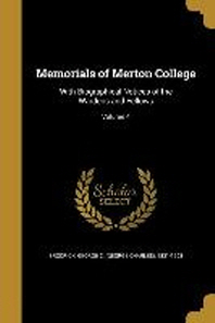  Memorials of Merton College