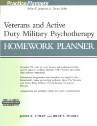  Veterans and Active Duty Military Psychotherapy Homework Planner