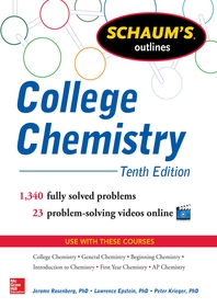  Schaum's Outline of College Chemistry  1,340 Solved Problems + 23 Videos