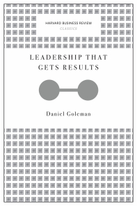  Leadership That Gets Results (Harvard Business Review Classics)