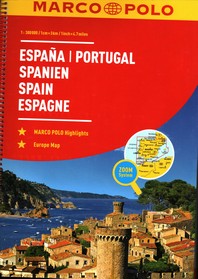  MARCO POLO Reiseatlas Spanien, Portugal 1:300 000