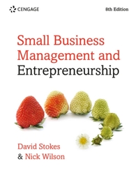  Small Business Management and Entrepreneurship