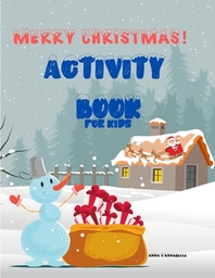  Merry Christmas activity book for kids