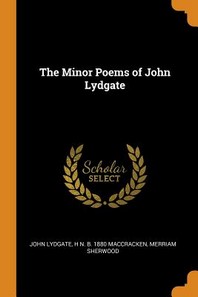  The Minor Poems of John Lydgate