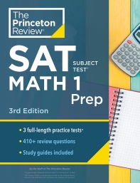  SAT Subject Test Math 1 Prep