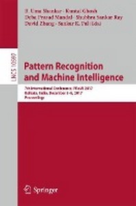  Pattern Recognition and Machine Intelligence