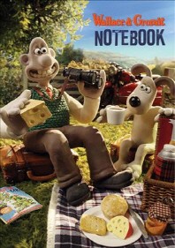  Wallace and Gromit Stencil Notebook