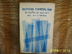 YALE UNIVERSITY / BEYOND FORMALISM Literary Essays 1958-1970 / GEOFFREY H. HARTMAN  -사진.꼭상세란참조