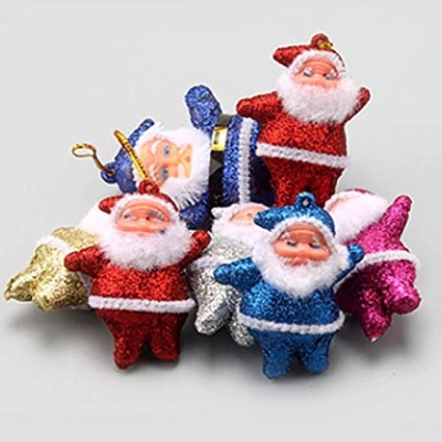  Mosako 산타 트리 장식품 작은 산타 클로스 크리스마