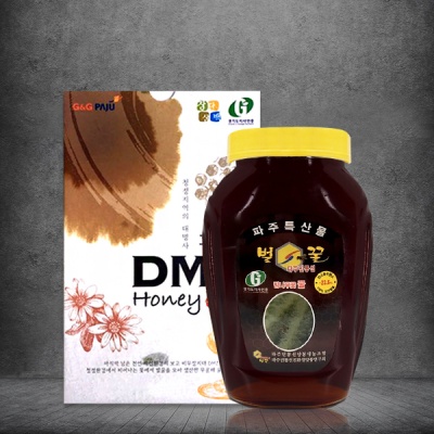  파주 DMZ지역 자연산 100% 밤나무꽃 꿀 1.2kg
