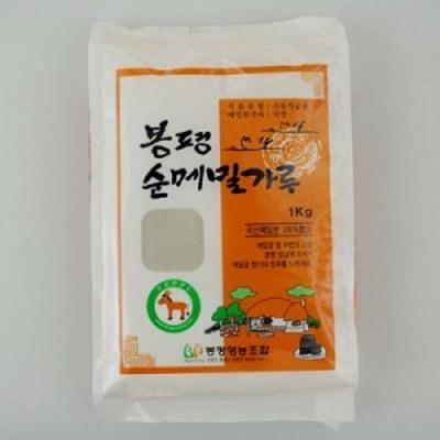  산지직송 평창팜 봉평 순메밀가루 1kg 1개