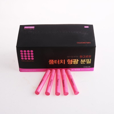  하고로모 분필 - 탄산형광 핑크 1박스 18통 (1,296本)
