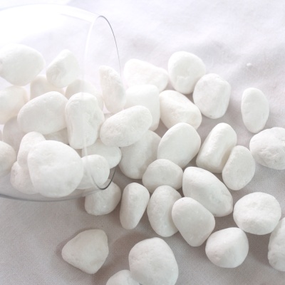  하얀돌 백자갈 하얀돌멩이 화분돌 3kg