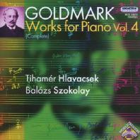 WORKS FOR PIANO VOL.4/ BALAZS SZOKOLAY, TIHAMER HLAVACSEK
