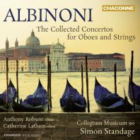  THE COLLECTED CONCERTOS FOR OBOES AND STRINGS/ ANTHONY ROBSON, CATHERINE LATHAM, SIMON STANDAGE