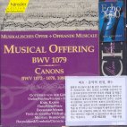  MUSICAL OFFERING BWV1079/ CANONS BWV1072,1078,1086,1087