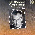 IGOR MARKEVICH CONDUCTS HOMAGE TO DIAGHILEV