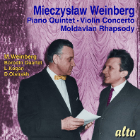  PIANO QUINTET, MOLDAVIAN RHAPSODY & VIOLIN CONCERTO/ KIRILL KONDRASHIN [바인베르크: 피아노 오중주, 몰도바 랩소디, 바이올린 협주곡 - 키릴 콘드라신]