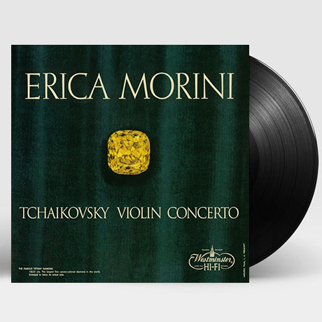  VIOLIN CONCERTO/ ERICA MORINI [차이코프스키: 바이올린 협주곡 - 에리카 모리니] [180G LP]