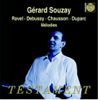  RAVEL, DEBUSSY, CHAUSSON, DUPARC/ MELODIES