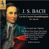  LES SIX CONCERTS BRANDEBOURGEOIS BWV 1046-1051/ LE CONCERT DES NATIONS, JORDI SAVALL [SACD HYBRID] [바흐: 브란덴부르크 협주곡 - 르 콩세르 나시옹, 조르디 사발]