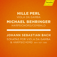  SONATAS FOR VIOLA DA GAMBA & HARPSICHORD BWV 1027-1029/ HILLE PERL, MICHAEL BEHRINGER [바흐: 비올라 다 감바 소나타 전곡(1-3번) - 힐레 페를, 미하엘 베링거]