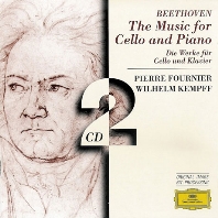  THE MUSIC FOR CELLO & PIANO/ PIERRE FOURNIER, WILHELM KEMPF [베토벤: 첼로 소나타 - 푸르니에, 켐프]