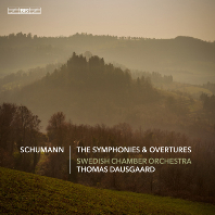 THE SYMPHONIES & OVERTURES/ THOMAS DAUSGAARD [SACD HYBRID] [슈만: 교향곡 전곡 & 서곡]