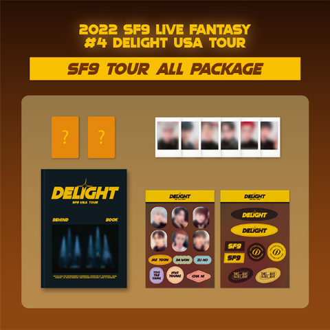 2022 SF9 LIVE FANTASY #4 DELIGHT USA TOUR [BEHIND OFFICIAL MD]