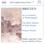  THE ENGLISH SONG SERIES 7