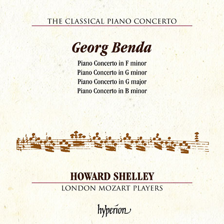 THE CLASSICAL PIANO CONCERTO 8/ HOWARD SHELLEY [벤다: 고전주의 피아노 협주곡 8집 - 하워드 셀리]