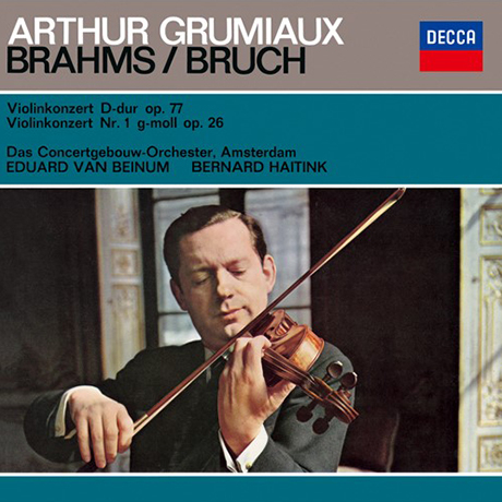 VIOLIN CONCERTOS/ ARTHUR GRUMIAUX, EDUARD VAN BEINUM [SHM-CD] [브람스 & 브루흐: 바이올린 협주곡 - 그뤼미오]