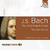  FRENCH & ENGLISH SUITES, TOCCATA BWV 812/ CELINE FRISCH [바흐: 프랑스 & 영국 모음곡]