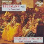  TELEMANN VOL.1 LA CHANGEANTE/ COLLEGIUM MUSICUM 90/ STANDAGE