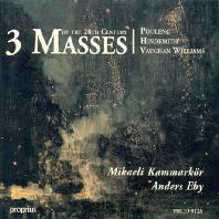 3 MESSES OF THE 20TH CENTURY/ MIKAELI CHAMBER CHOIR