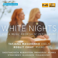 WHITE NIGHTS: VIOLA MUSIC FROM SAINT PETERSBURG [백야: 러시아 작곡가들의 비올라 음악]