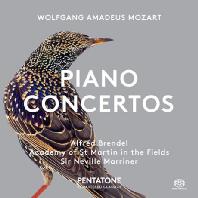 PIANO CONCERTOS/ ALFRED BRENDEL, NEVILLE MARRINER [SACD HYBRID] [모차르트: 피아노 협주곡 12 & 17번]
