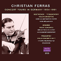  CONCERT TOURS IN GERMANY 1954-1961 [크리스티앙 페라스: 독일 연주회 실황]