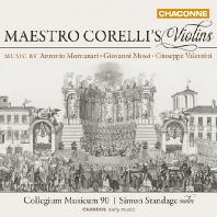  MAESTRO CORELLI'S VIOLINS/ COLLEGIUM MUSICUM 90, SIMON STANDAGE [마에스트로 코렐리의 바이올린: 코렐리 형제들의 바이올린 협주곡집 - 사이먼 스탠데이지]