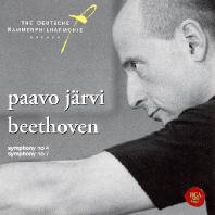  SYMPHONY NO.4 & NO.7/ PAAVO JARVI [베토벤: 교향곡 4 & 7번 - 파보 예르비]