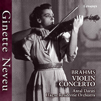  VIOLIN CONCERTO/ GINETTE NEVEU, ANTAL DORATI [브람스: 바이올린 협주곡 - 지네트 느뵈, 도라티]