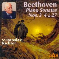  PIANO SONATAS NOS.3,4 & 27/ SVIATOSLAV RICHTER