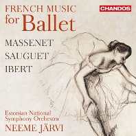 FRENCH MUSIC FOR BALLET/ NEEME JARVI [마스네, 소게, 이베르: 프랑스 발레 음악집 - 에스토니아 국립 교향악단, 예르비]